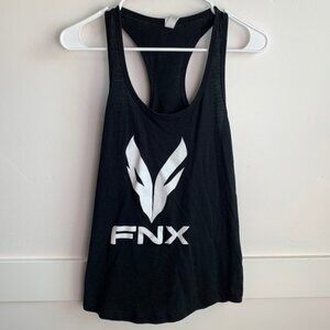 FNX Black Logo Racerback Tank Top